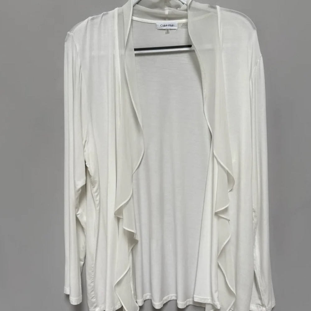 Calvin Klein Open Front Cardigan